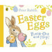 peter rabbit decorations and story book for easter