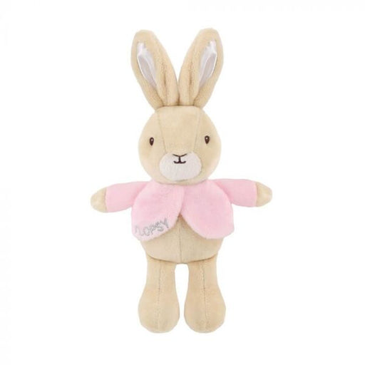 flopsy peter rabbit mini jingler rattle soft toy for baby