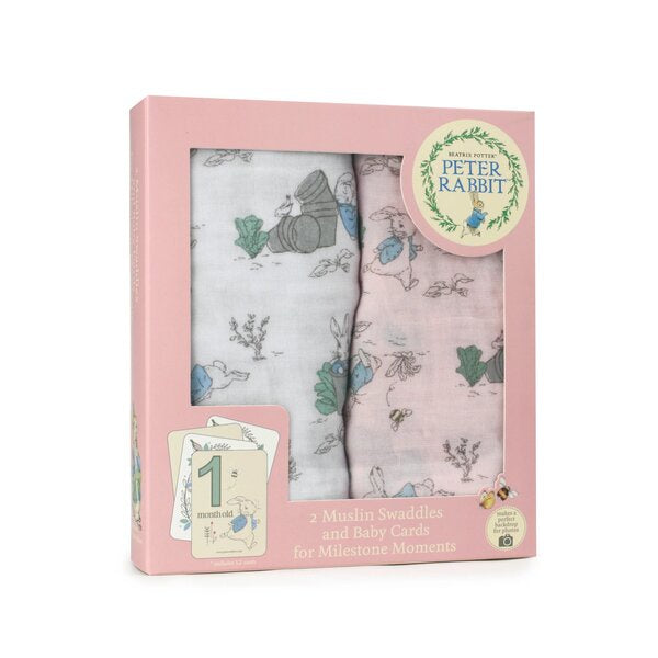 peter rabbit flopsy gift set for girl baby