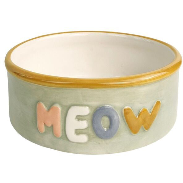 Urban Products Perfect Pets Meow Mint Cat Bowl