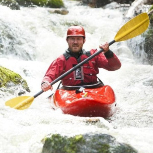 clear pouch for phone in wet weather