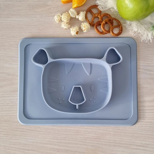 plate with compartments for baby toddler