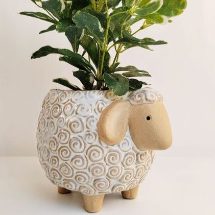 sheep pot for indoor plants farm animal