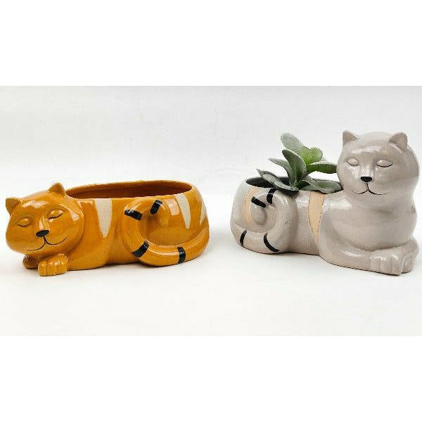 urban products cat planter for plants