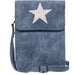 star blue crossbody pouch