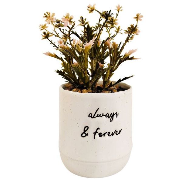 always and forever artificial plant in pot