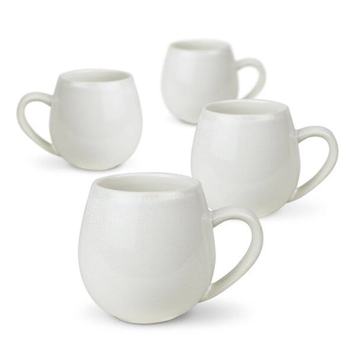 pottery mug set white by robert gordon pottery