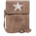 star beige cross body pouch small bag