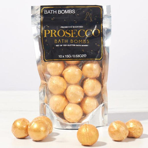 prosecco bath bombs