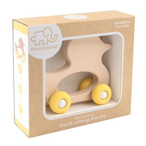 playground baby push a long duck toy