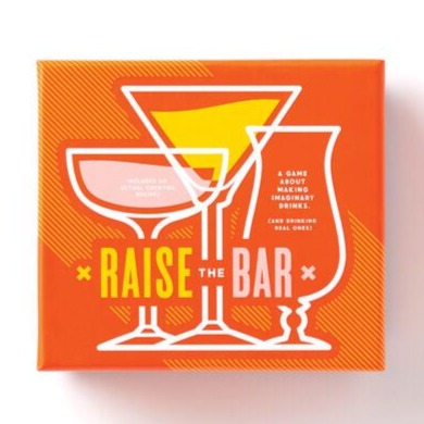 raise the bar card game and recipe set