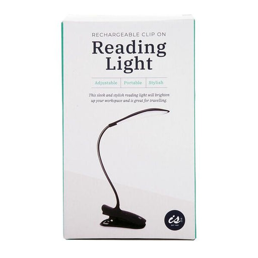 reading light clip on rechargeable