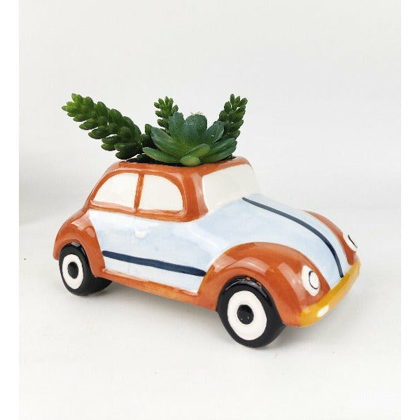 retro buggy car planter