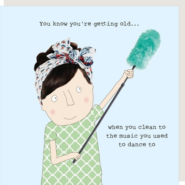 clean to music rosie made a thing funny card