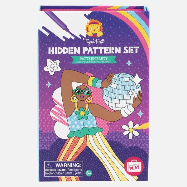 hidden pattern colouring set on sale