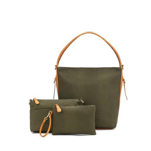 savannah olive green handbag set