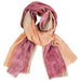 ladies' pink and purple light scarf