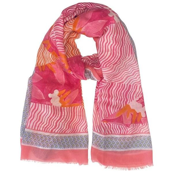 imogen pink and purple summer scarf