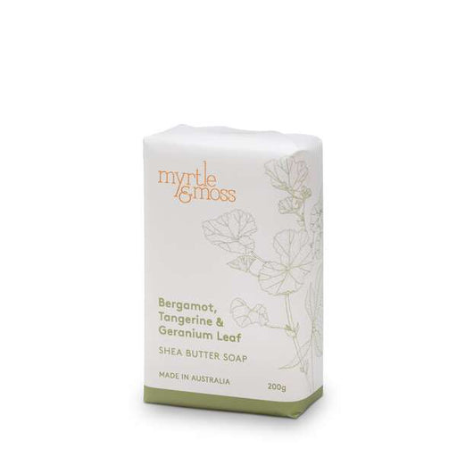 myrtle & moss soap bergamot