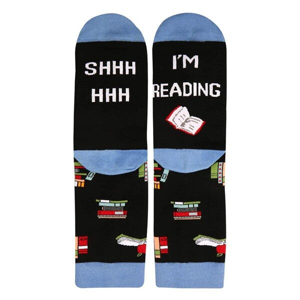 i'm reading funny socks for the book reader