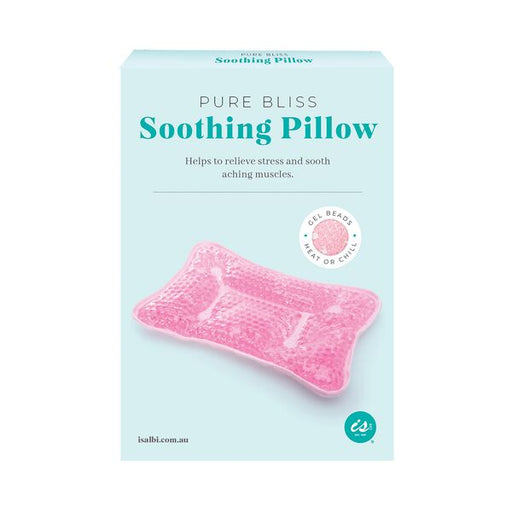 soothing pillow hear pack gel beads