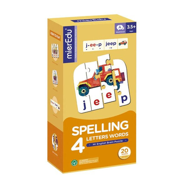 spelling puzzle 4 letter words