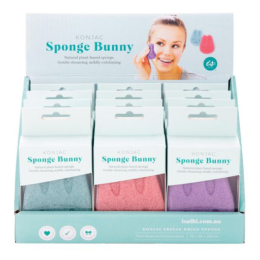sponge bunny cleaner and exfoliate