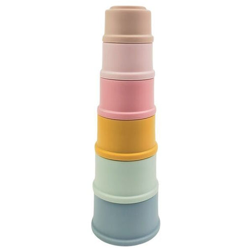 silicone stacking cups for baby play