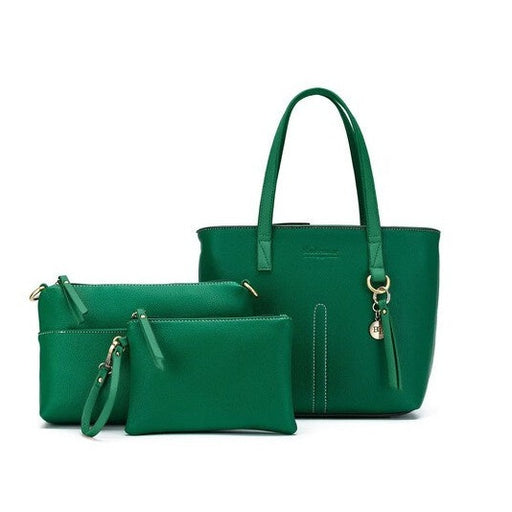 green womens handbag set of bags
