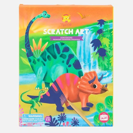 Scratch dino craft set