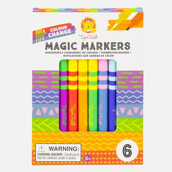 Colour change markers for kids