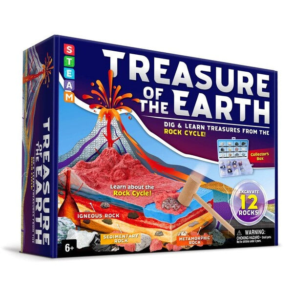 treasures of the earth excavate rocks kit