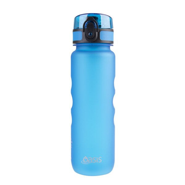 tritan blue plastric water drink bottle for school