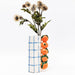 tuscan orange vase for flowers