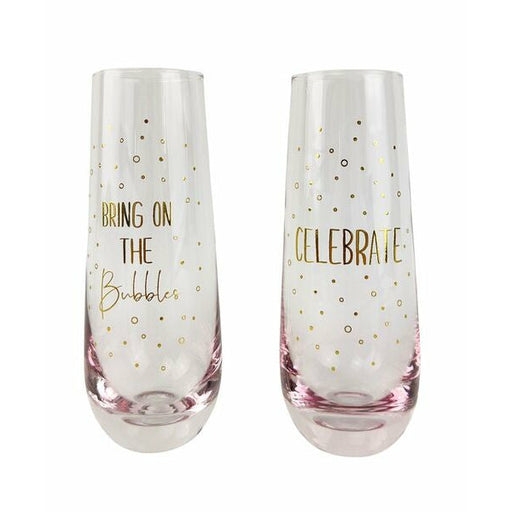 champagne glasses set of 2