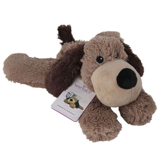 brown puppy dog heat pack for microwave