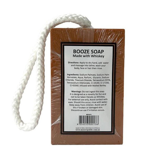 soap on a rope whisky soap novelty gift