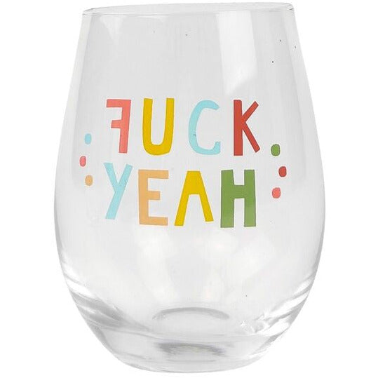 colourful wine glass