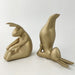gold bunny rabbit statues yoga poses discounted price